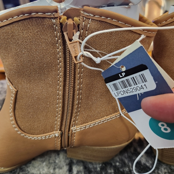 Kay Western Boots Universal Thread tan size 8 - Picture 10 of 13